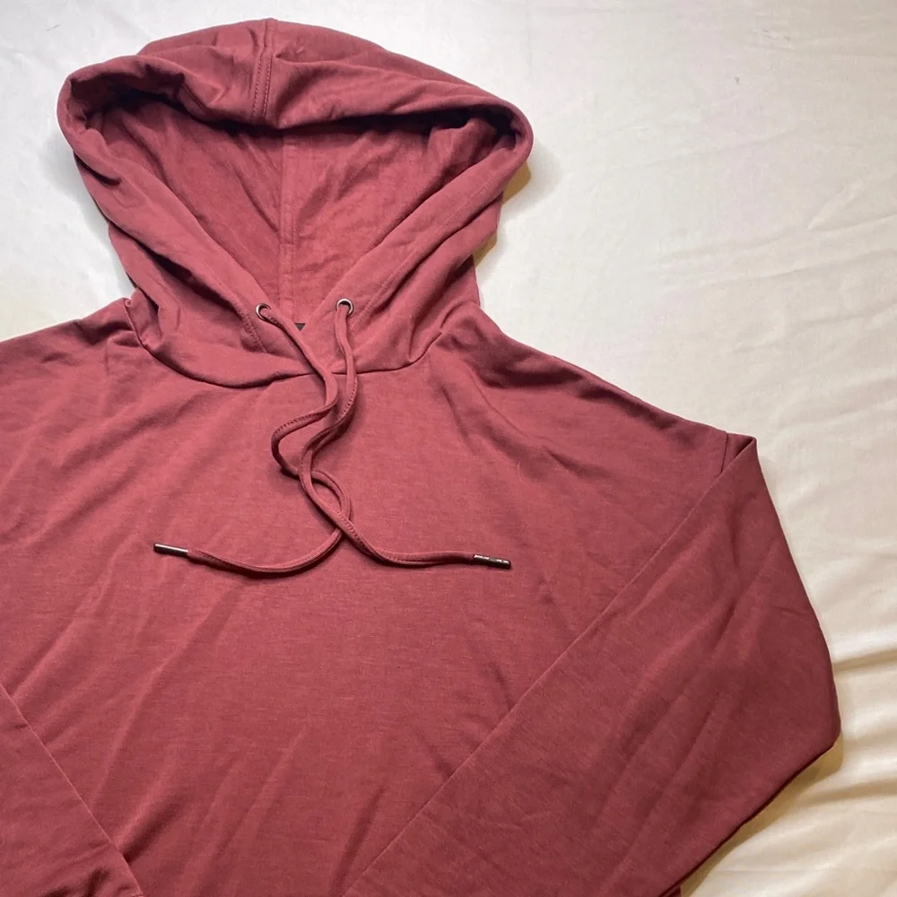 Max &‎ Mia Women's Plum Colored Hoodie-NWOT